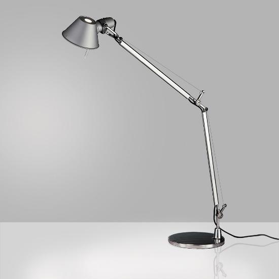 Tolomeo Classic TW Table Lamp Table Lamps Artemide Table Base Aluminum