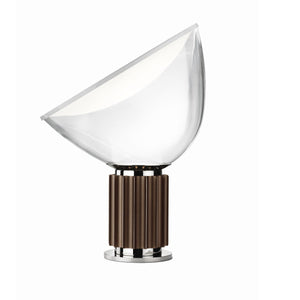 Taccia Small Led Table Lamp Table Lamps Flos Anodized Bronze 