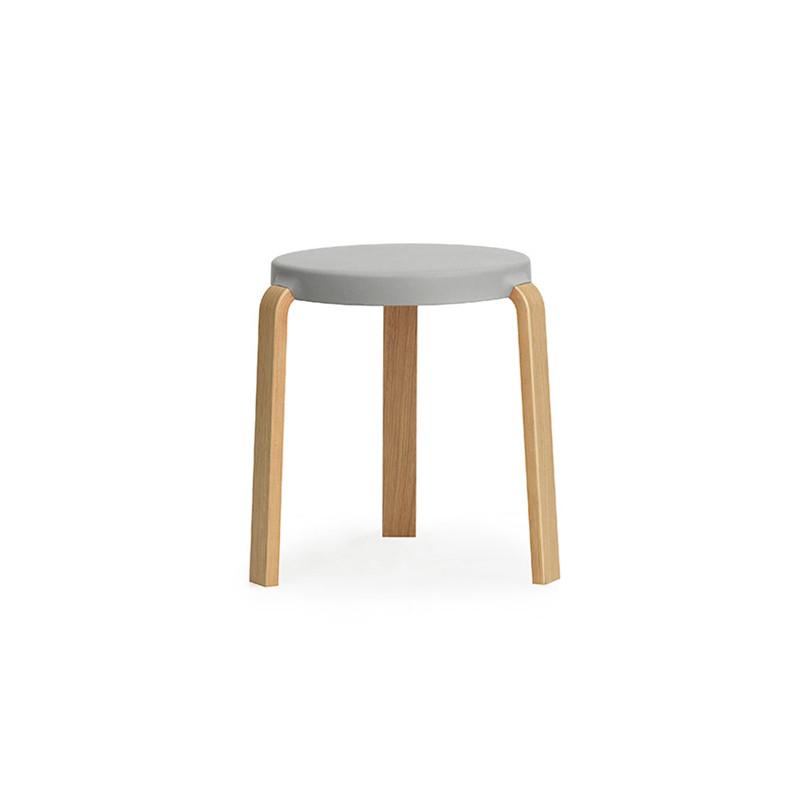 Tap Stool Stools Normann Copenhagen Oak Grey