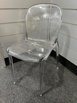 Thalya Chair-- Crystal-- ***Floor Sample*** set of 2 Side/Dining Kartell 