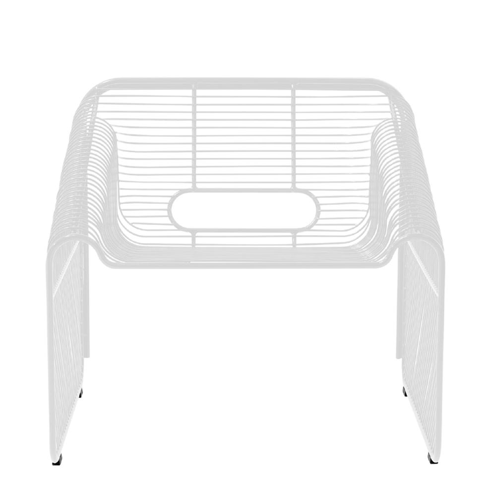 The Hot Seat lounge chair Bend Goods White