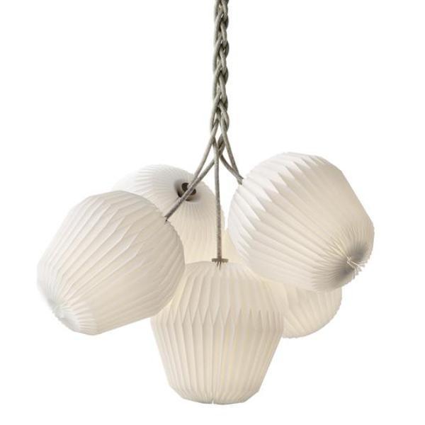 The Bouquet Chandelier Medium 5 Shades Pendant Lights Original BTC