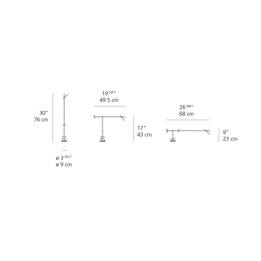 Tizio Micro Table Lamp Table Lamps Artemide