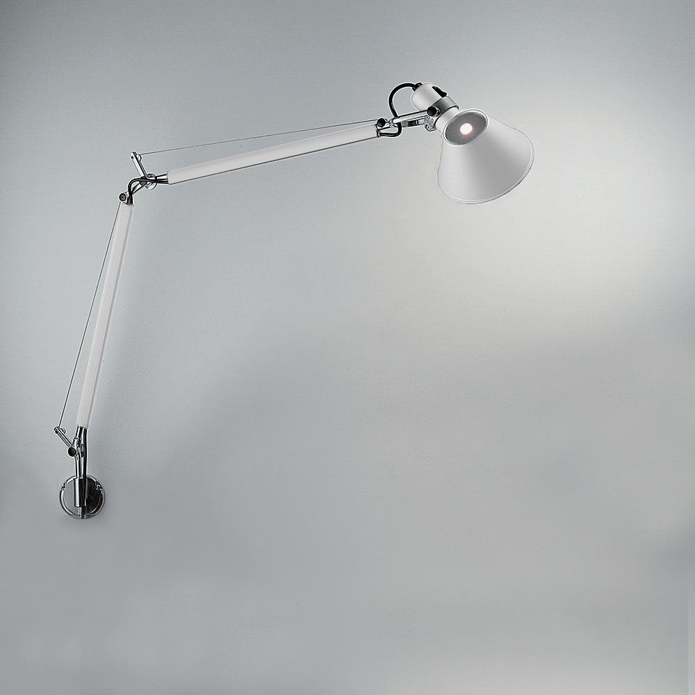 Tolomeo Classic Wall Lamp wall / ceiling lamps Artemide J Bracket White