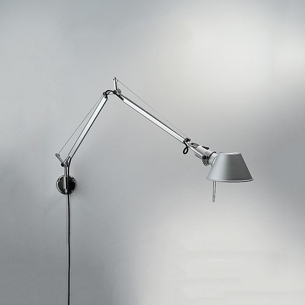 Tolomeo Mini Wall Lamp wall / ceiling lamps Artemide S Bracket Aluminum
