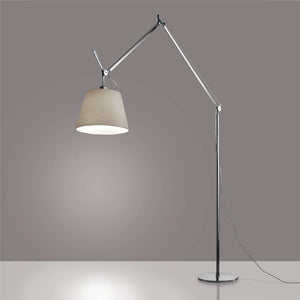 Tolomeo Mega Floor Lamp Floor Lamps Artemide 17" Parchment (Diffuser)/ Aluminum (Body & Base) 