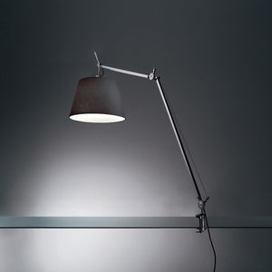 Tolomeo Mega LED Table Clamp Lamp Table Lamps Artemide 14" Black 