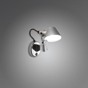 Tolomeo Micro Wall Spot wall / ceiling lamps Artemide With Switch 