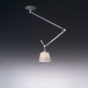 Tolomeo Off-Center Suspension Lamp hanging lamps Artemide 10" parchment shade + $45.00 