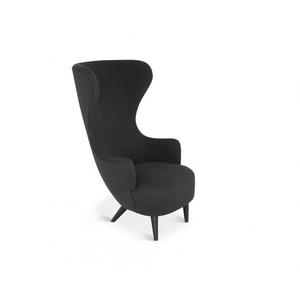 Wingback Chair lounge chair Tom Dixon Hallingdal 65 0190 Black Oak 
