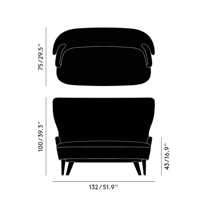 Wingback Micro Sofa sofa Tom Dixon