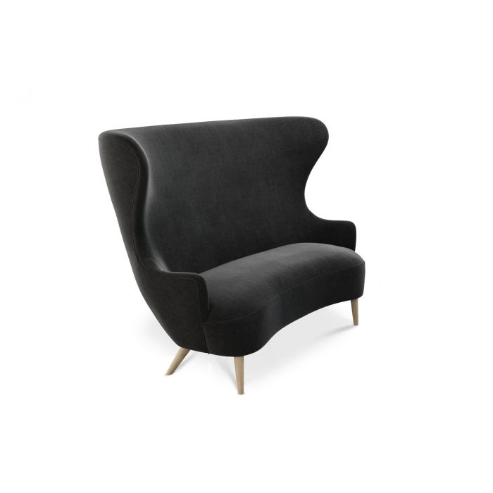 Wingback Sofa Sofa Tom Dixon Gentle 2 0183 Natural Leg