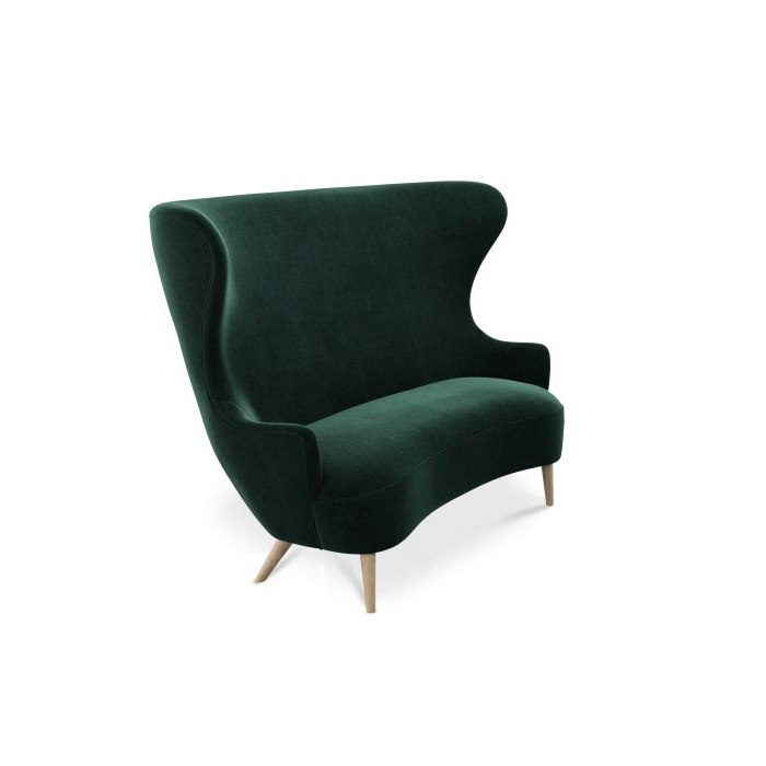 Wingback Sofa Sofa Tom Dixon Gentle 2 0973 Natural Leg