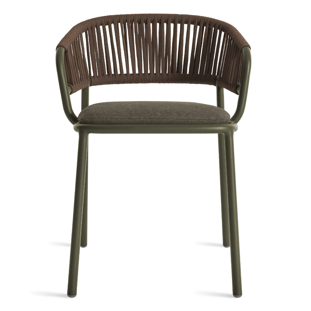 Mate Outdoor Dining Chair Outdoors BluDot Toohey Olive