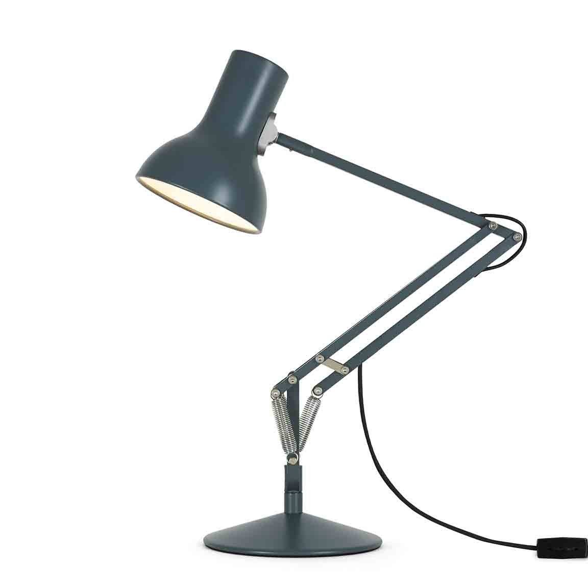 Type 75 Mini Desk Lamp Table Lamps Anglepoise Slate Grey
