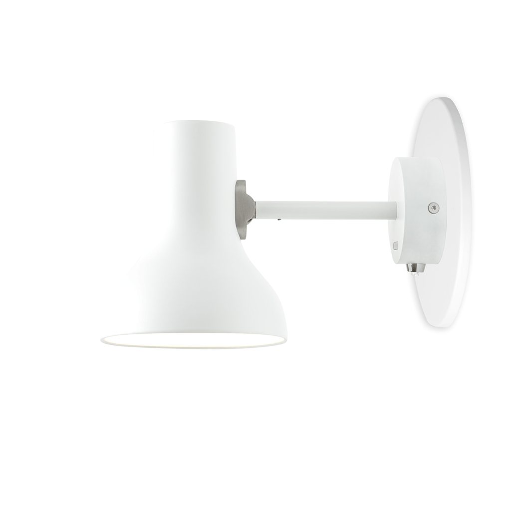Type 75 Mini Wall Light Wall Lights Anglepoise Alpine White