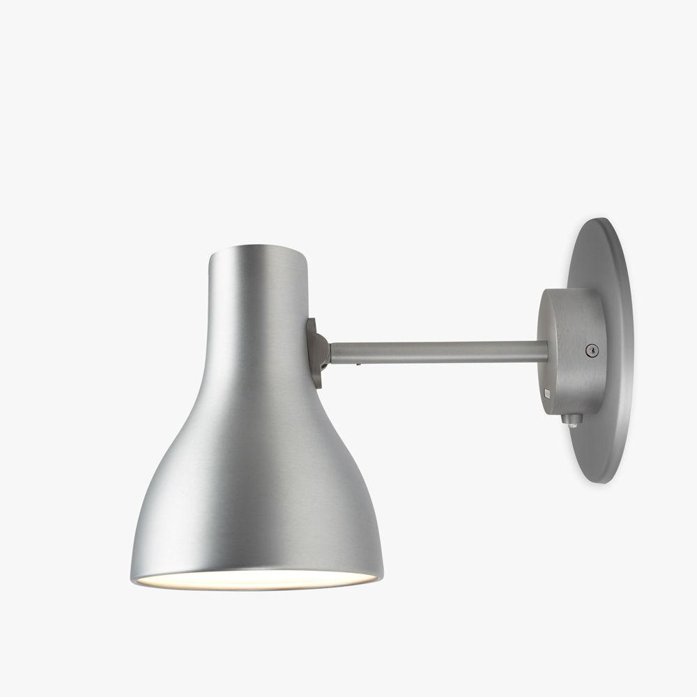 Type 75 Wall Light Wall Lights Anglepoise Silver Luster