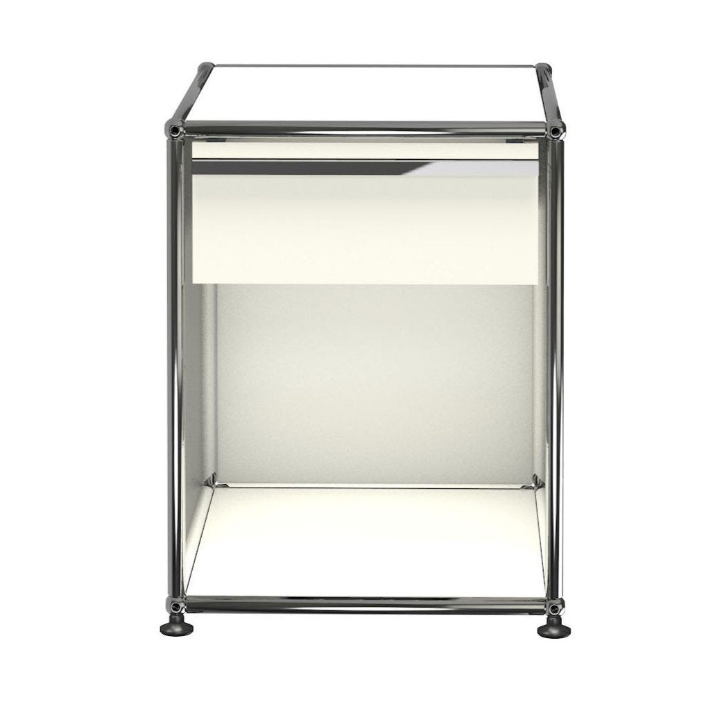 USM Haller Nightstand A storage USM Pure White
