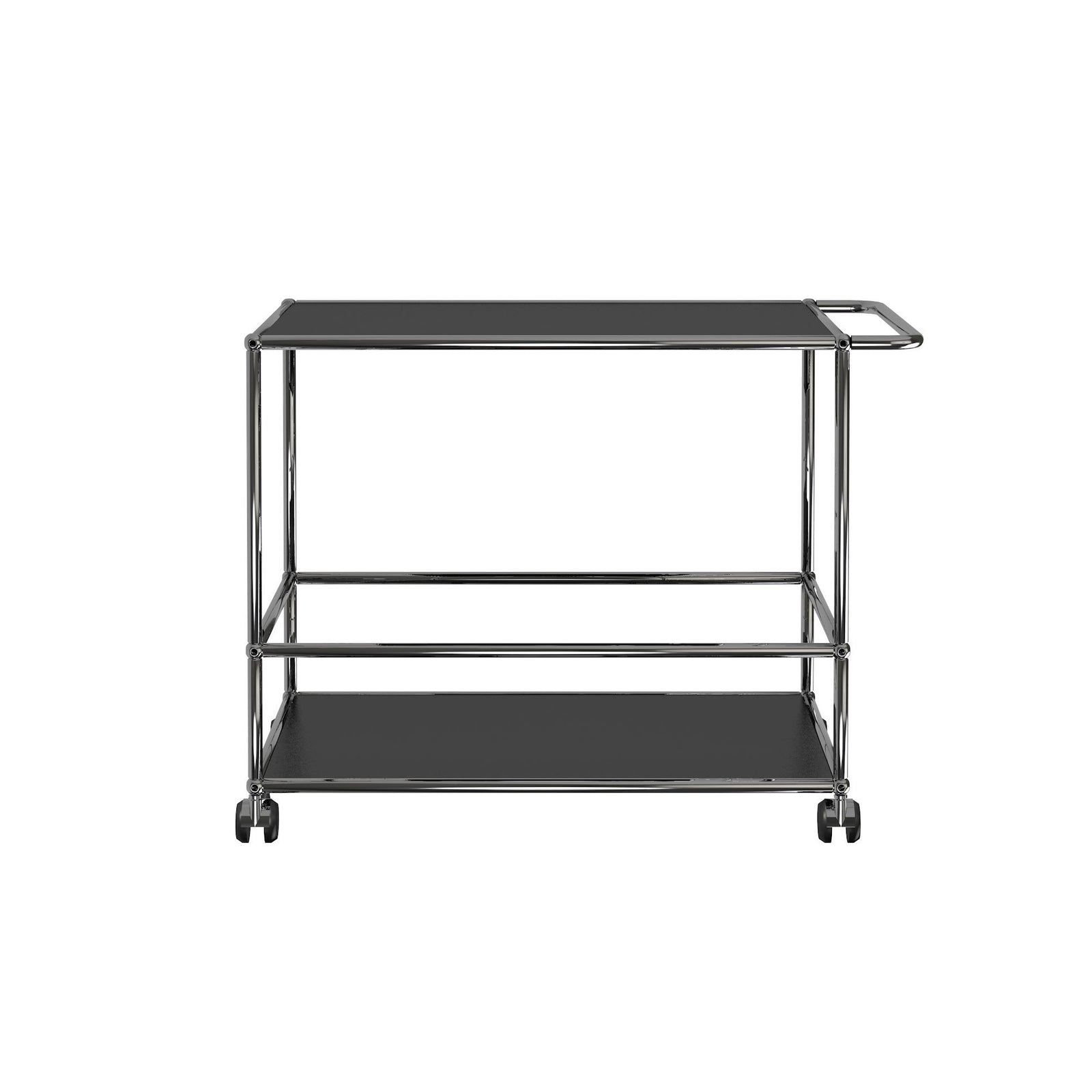 USM Haller Serving Cart L Carts / Trolleys USM Graphite Black