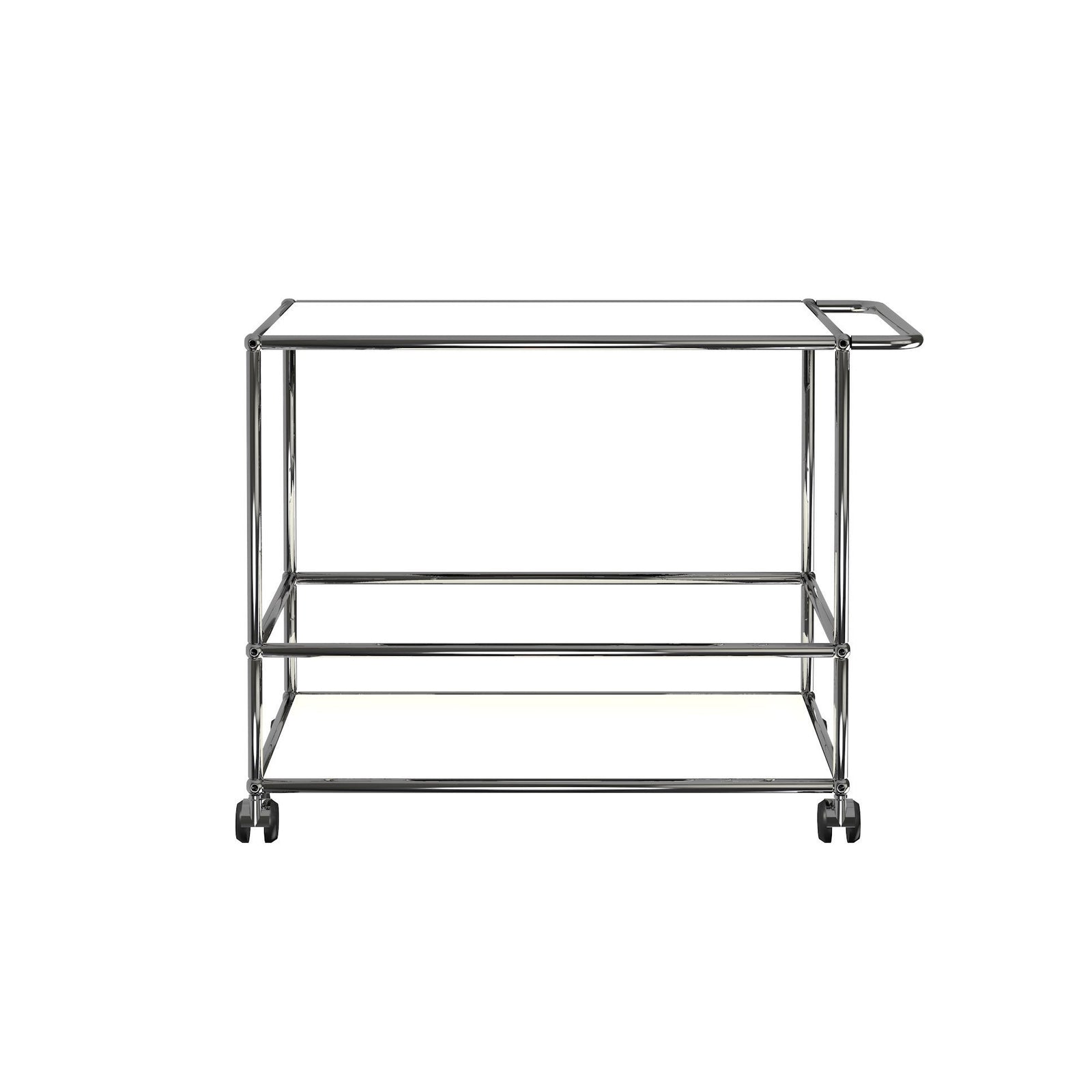 USM Haller Serving Cart L Carts / Trolleys USM Pure White