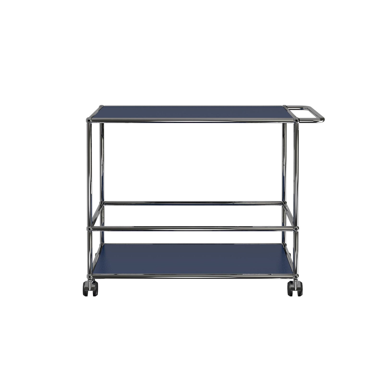 USM Haller Serving Cart L Carts / Trolleys USM Steel Blue