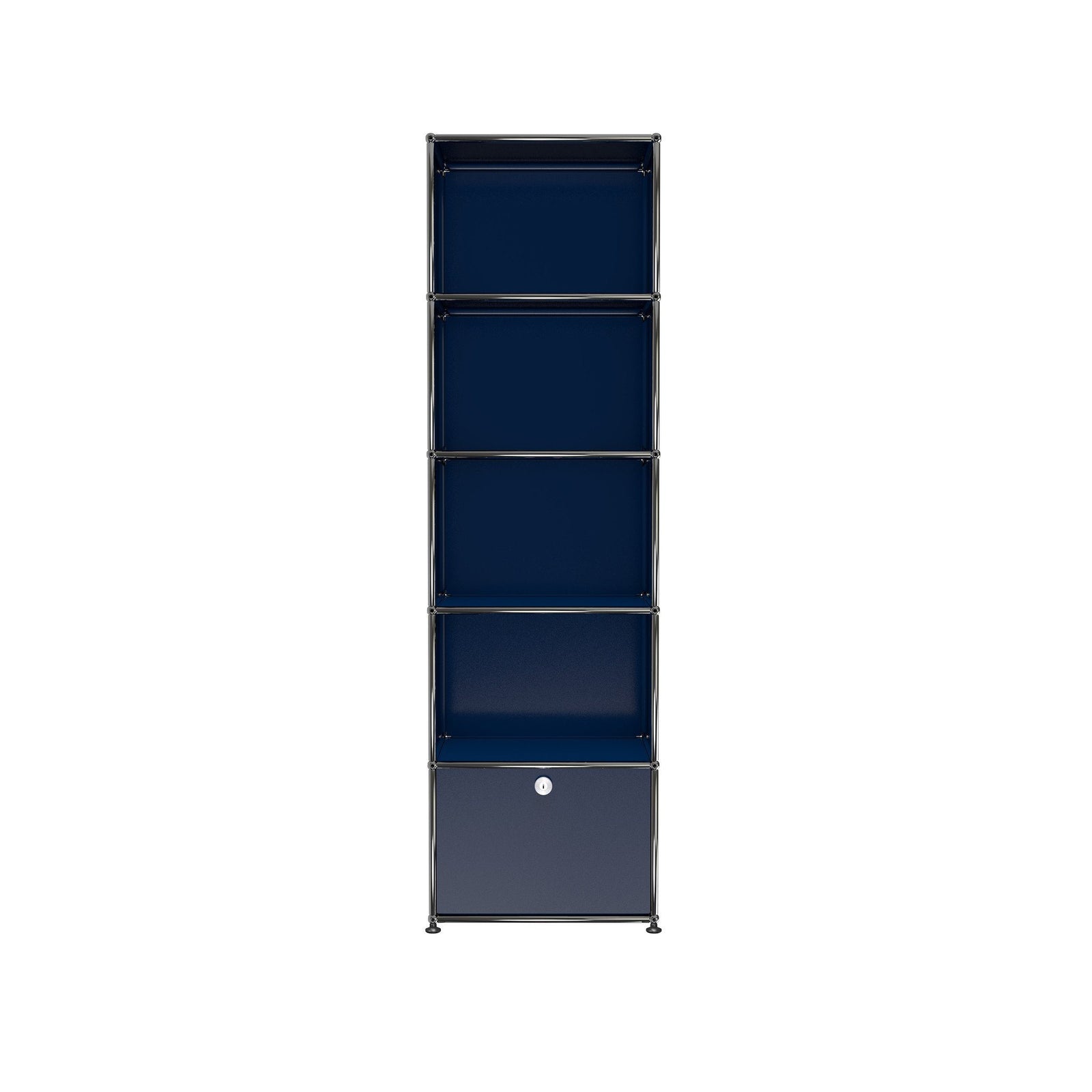 USM Haller shelving K office USM Steel Blue