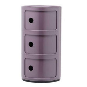Componibili 3 Elements Accessories Kartell Violet 