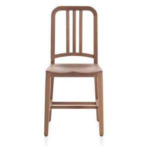 Navy Wood Chair Chairs Emeco White Oak 