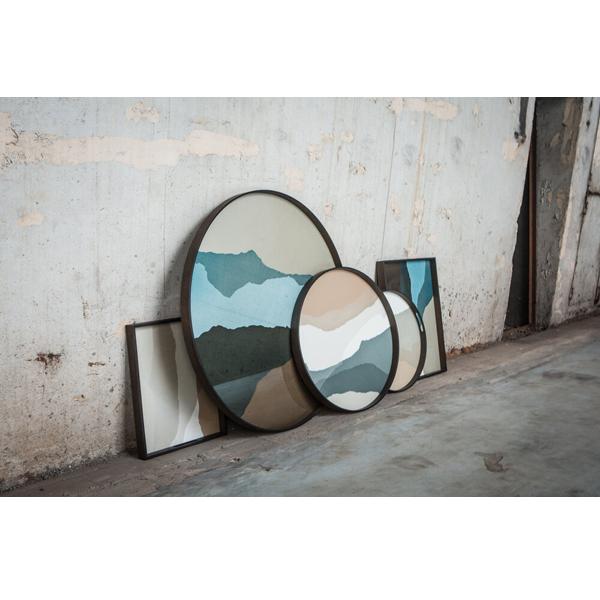 Wabi Sabi Glass Round Tray Tray Ethnicraft