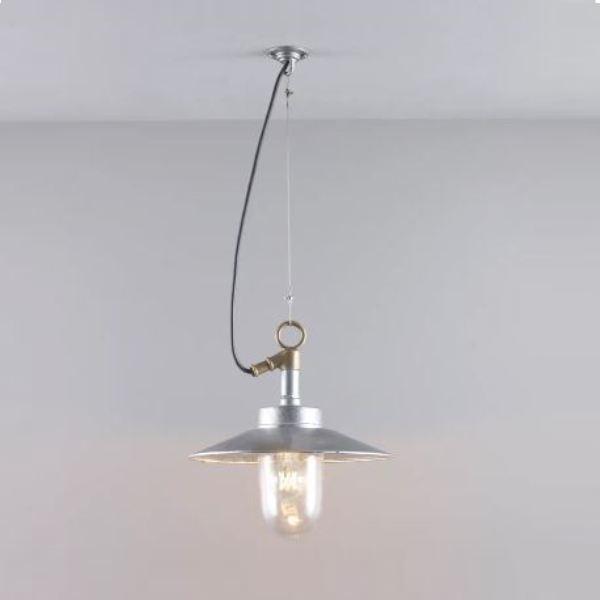 Well Glass Pendant with Visor Pendant Lights Original BTC