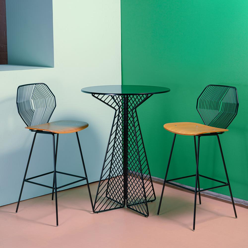 Wood & Wire Bar Stool Stools Bend Goods