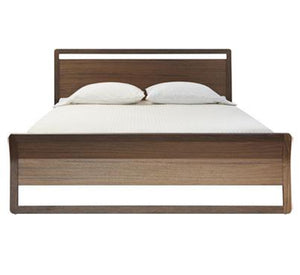 Woodrow Bed Beds BluDot Twin Walnut 