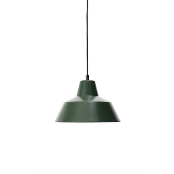 Workshop Pendant Lamp W2 Pendant Lights Original BTC Racing Green