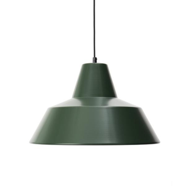 Workshop Pendant Lamp W4 Pendant Lights Original BTC Racing Green