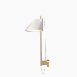 Yuh Wall Lamp wall / ceiling lamps Louis Poulsen Brass/white 