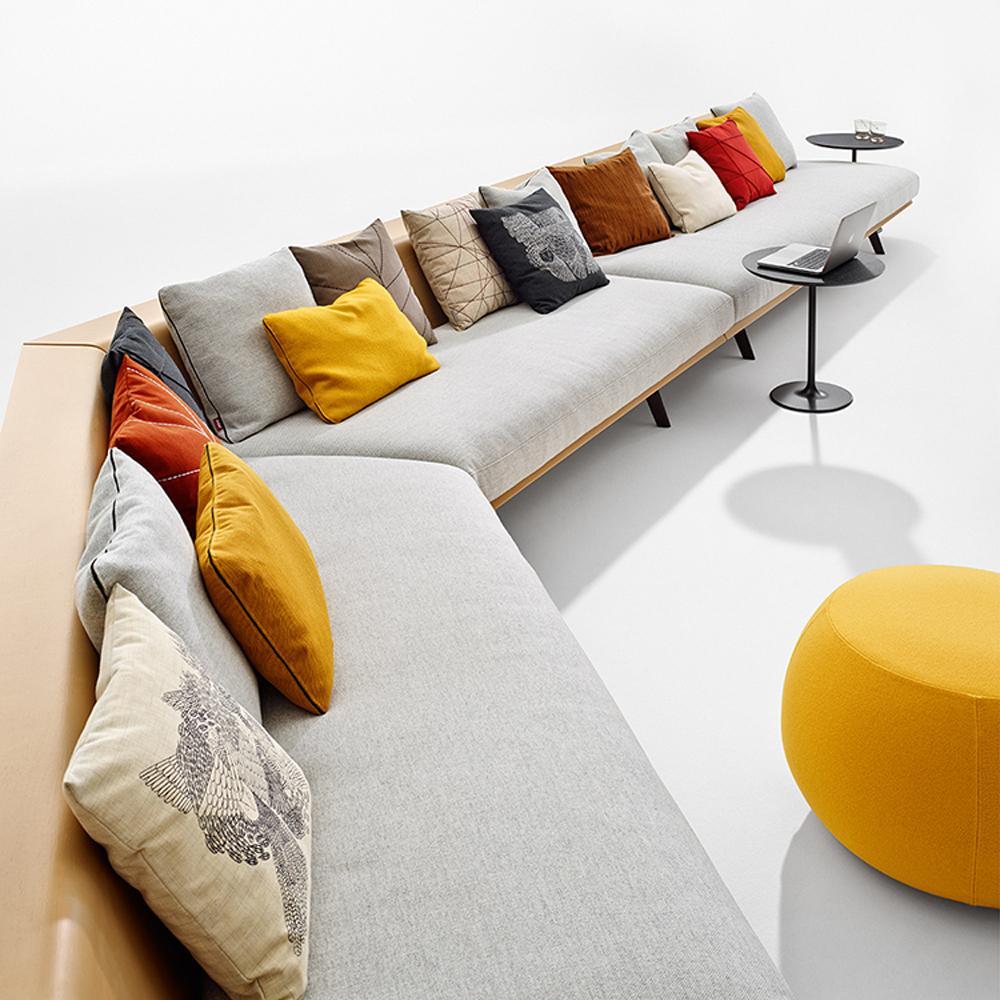 Zinta 3 Seat Lounge Sofa 4404 sofa Arper