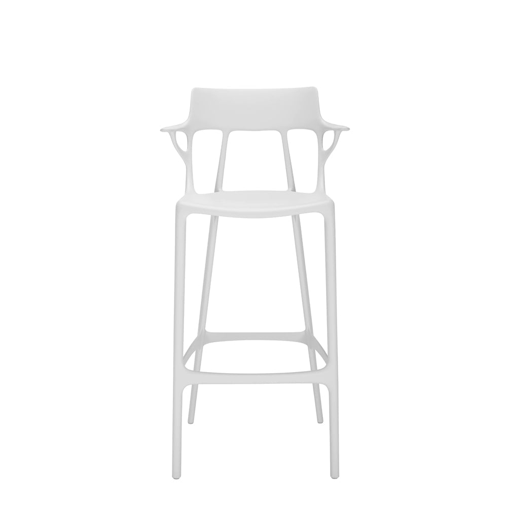 A.I. STOOL stools Kartell Bar Height White