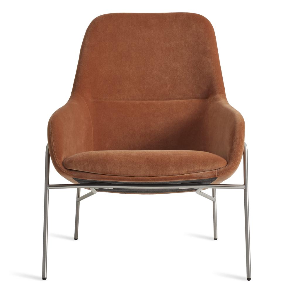 Acre Lounge Chair lounge chair BluDot Copper Velvet