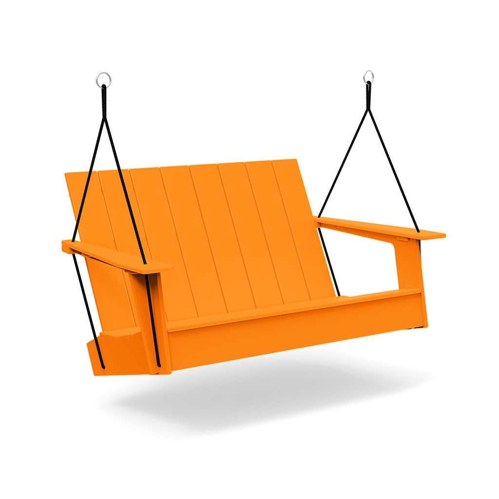 Adirondack Porch Swing Sofas Loll Designs Sunset Orange