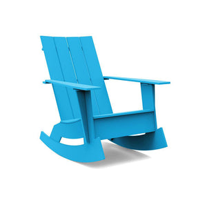 Adirondack Rocking Chair Flat rocking chairs Loll Designs Sky Blue None 