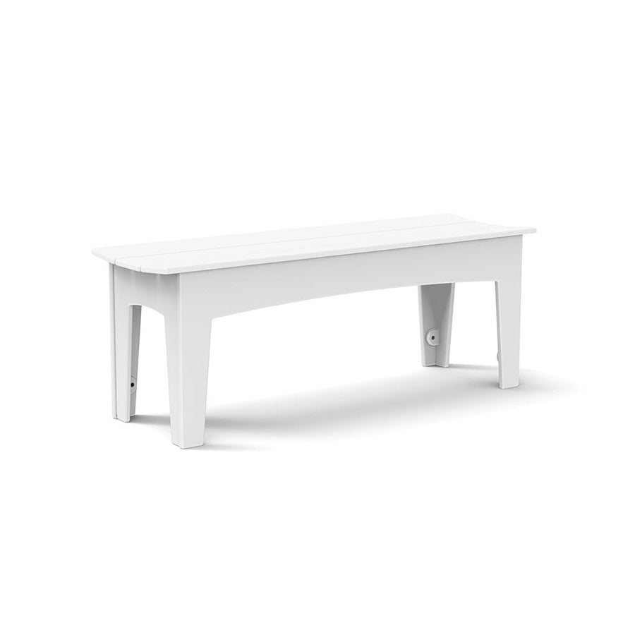 Alfresco Bench Benches Loll Designs Medium: 47" Width Cloud White
