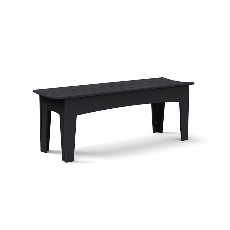 Alfresco Bench Benches Loll Designs Medium: 47" Width Black