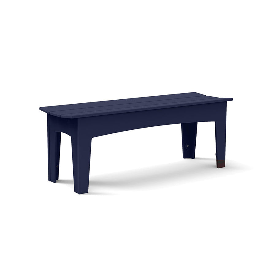 Alfresco Bench Benches Loll Designs Medium: 47" Width Navy Blue
