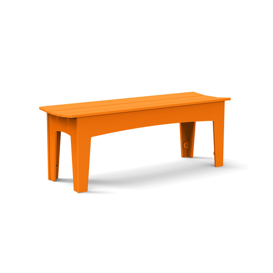 Alfresco Bench Benches Loll Designs Medium: 47" Width Sunset Orange
