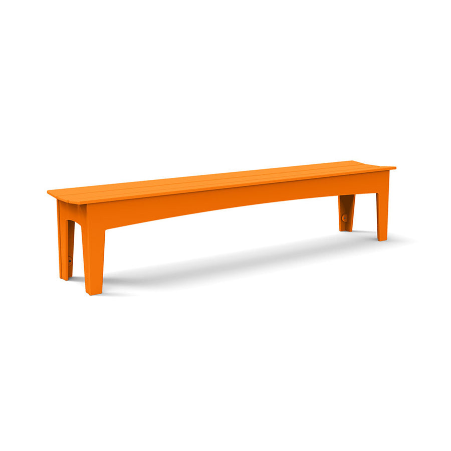 Alfresco Bench Benches Loll Designs XXLarge: 81" Width Sunset Orange