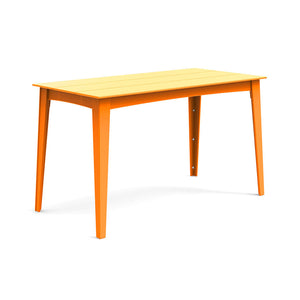 Alfresco Rectangular Bar & Counter Table Dining Tables Loll Designs Bar Height Sunset Orange 