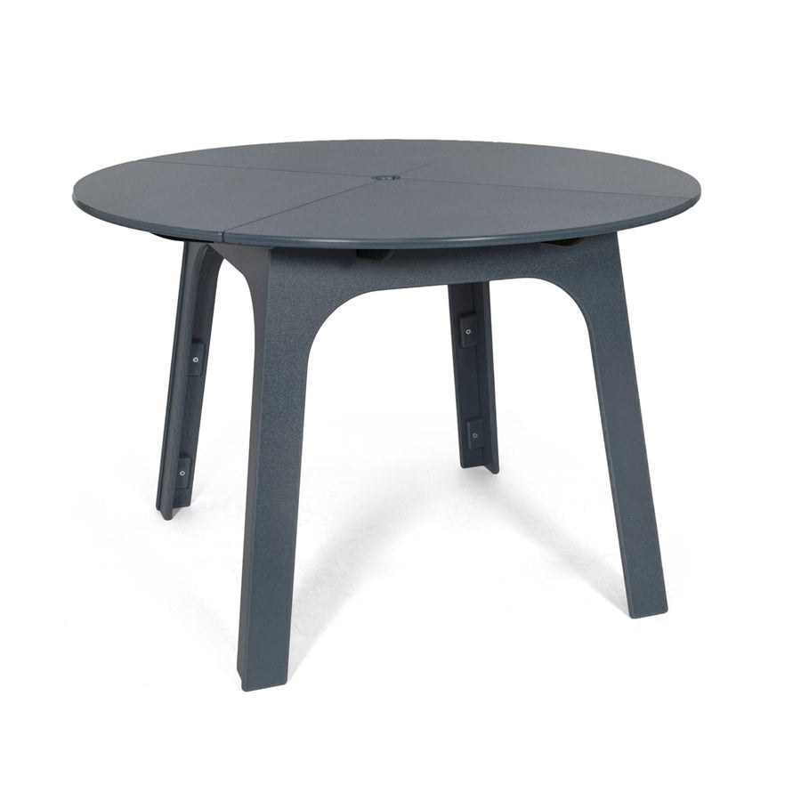 Alfresco Round Table Dining Tables Loll Designs Charcoal Grey
