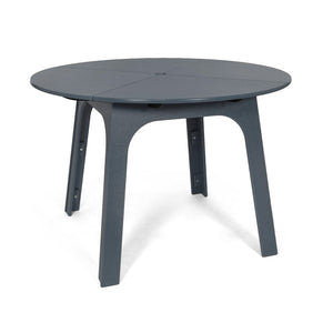Alfresco Round Table Dining Tables Loll Designs Charcoal Grey 