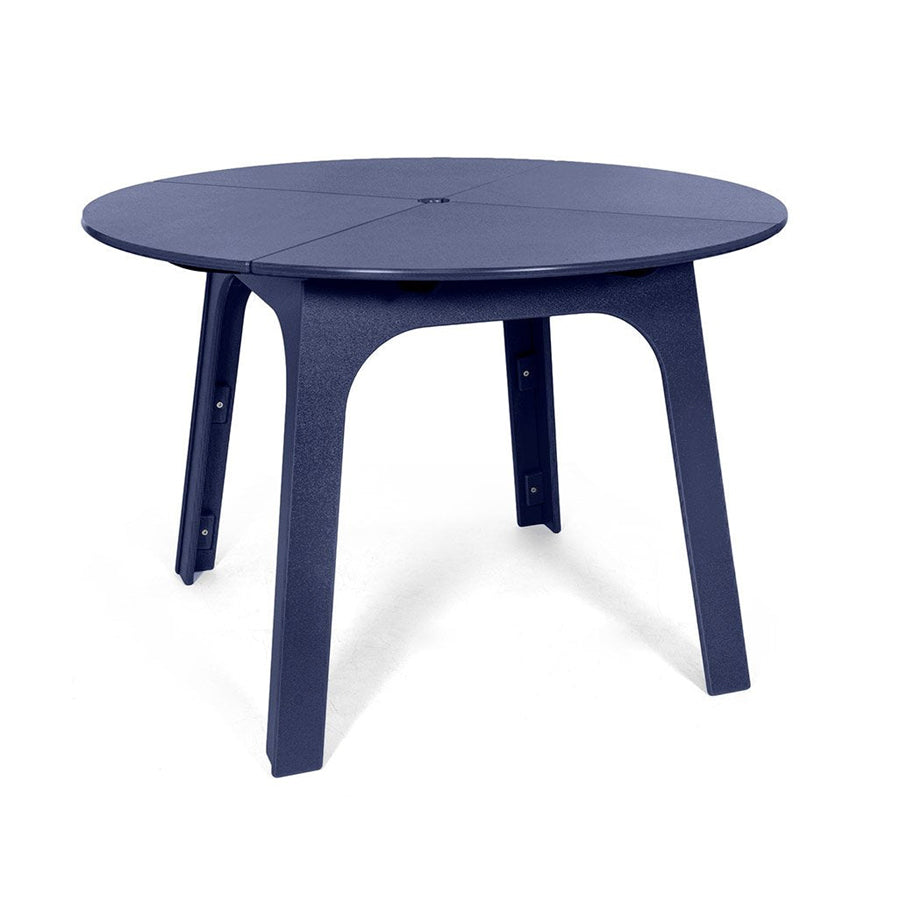 Alfresco Round Table Dining Tables Loll Designs Navy Blue