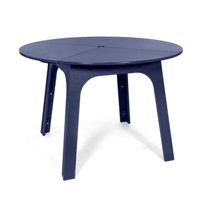 Alfresco Round Table Dining Tables Loll Designs Navy Blue 
